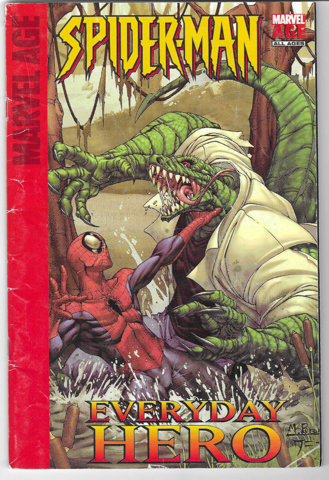 Marvel Age TPB Lot of 4 -Spider-Man, Fantastic Four, Marvel Encyclopedia - 2004