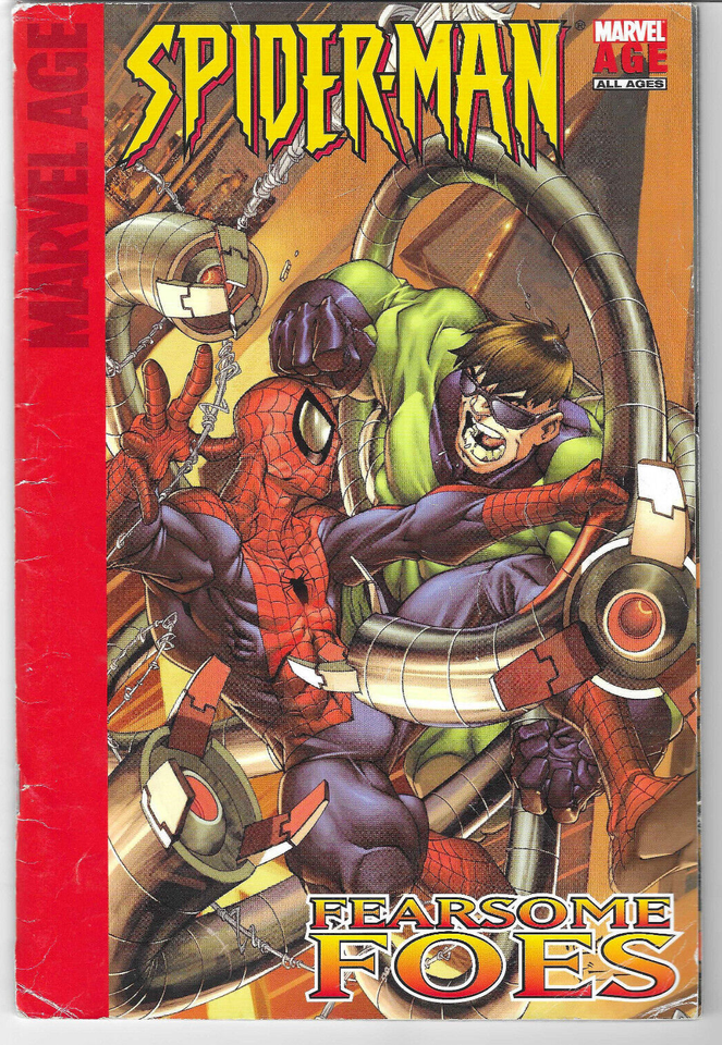 Marvel Age TPB Lot of 4 -Spider-Man, Fantastic Four, Marvel Encyclopedia - 2004