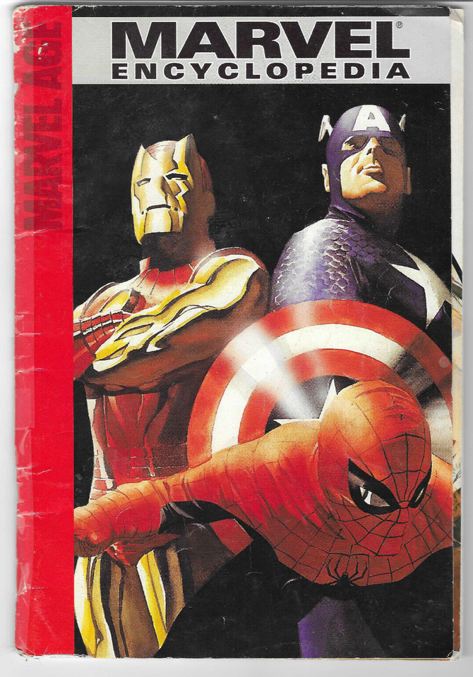 Marvel Age TPB Lot of 4 -Spider-Man, Fantastic Four, Marvel Encyclopedia - 2004