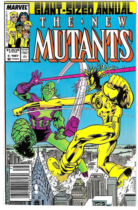 New Mutants Annual #3 : MARVEL : 1987 : F/VF