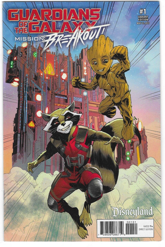 Guardians of the Galaxy - Mission Breakout #1 : 2017 : MARVEL : Disney Exclusive