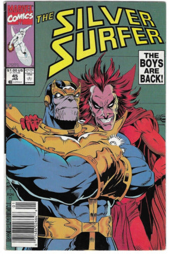 The Silver Surfer #45 : 1990 : MARVEL