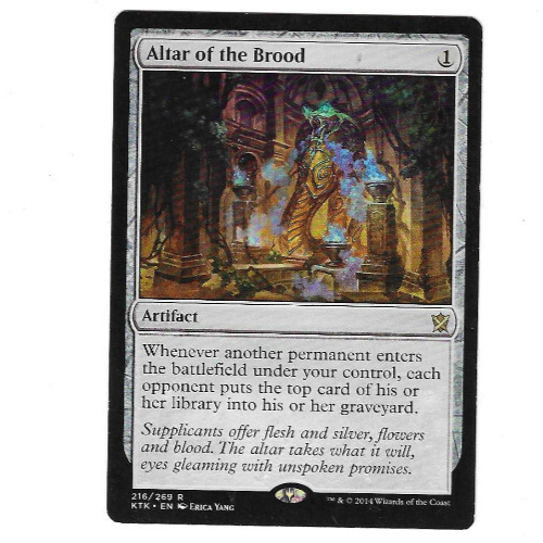 MTG - Altar of the Brood * Khans of Tarkir * RARE *