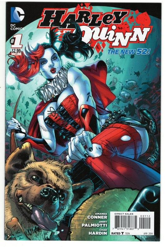 Harley Quinn #1 : 2014 : 2nd Printing Variant Cover