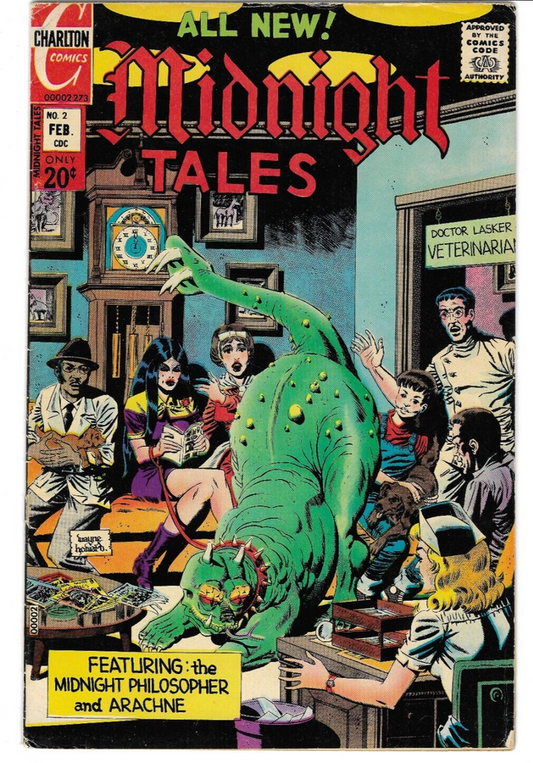 Midnight Tales #2 - Charlton Comics (1973) : F/VF