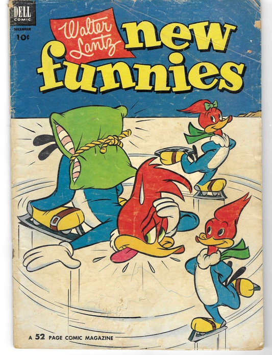 New Funnies: Woody Woodpecker #190 - Walter Lantz - Dell Comic (1952)
