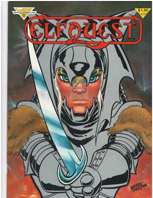 ELFQUEST MAGAZINE #18 : WARP GRAPHICS :1984 : WENDY & RICHARD PINI