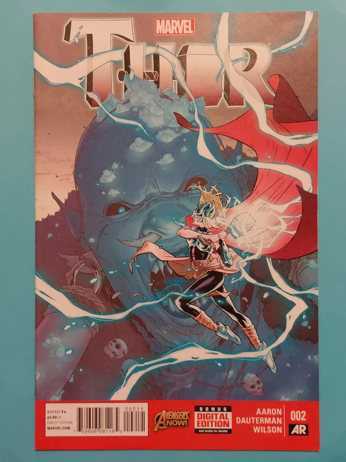Thor #2: Marvel: 2014 - First Full Appearance of Jane Foster as the new Thor