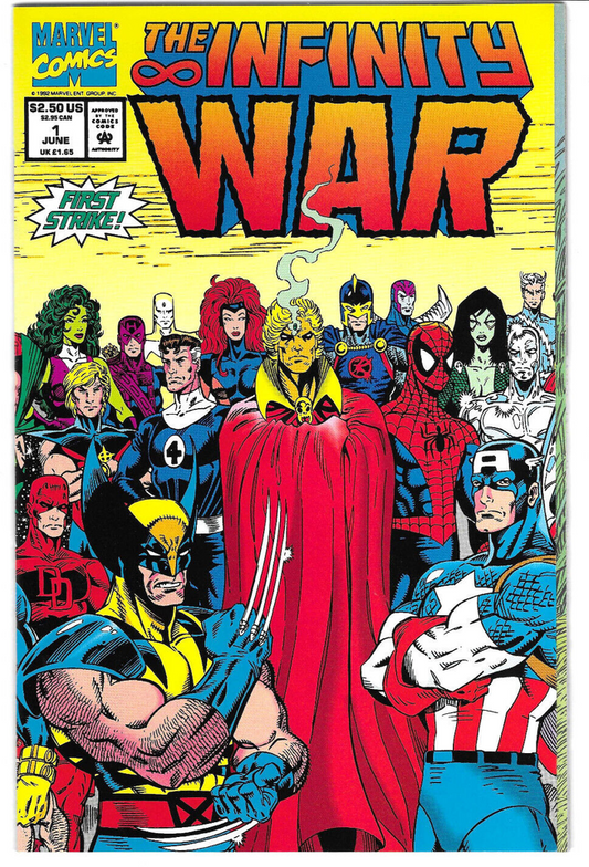 The Infinity War #1 : Direct Edition : MARVEL : 1992