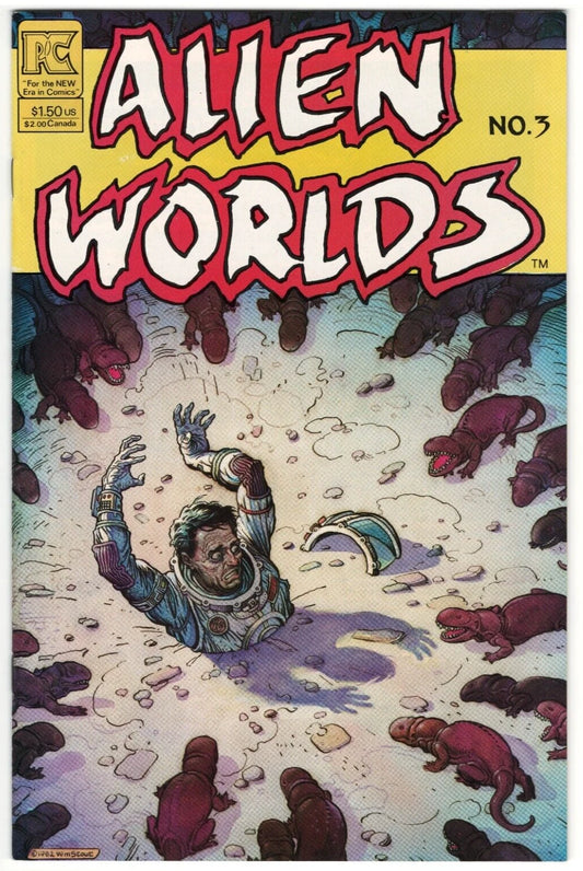 Alien Worlds #3 (1983) [Newsstand Edition]