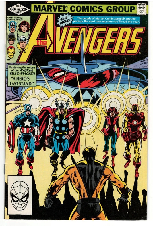 The Avengers #217 (1982) [Key Issue]