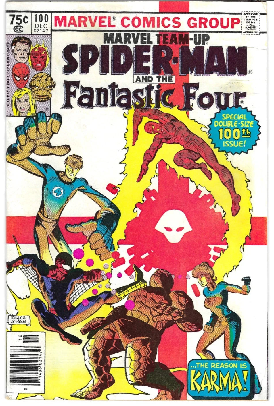 Marvel Team-Up #100: Spider-Man and the Fantastic Four: 1980