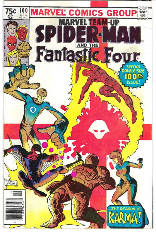 Marvel Team-Up #100: Spider-Man and the Fantastic Four: 1980