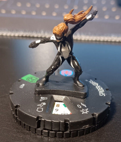 Heroclix : Spider-Girl #027 : Amazing Spider-Man set : Uncommon figure w/card!