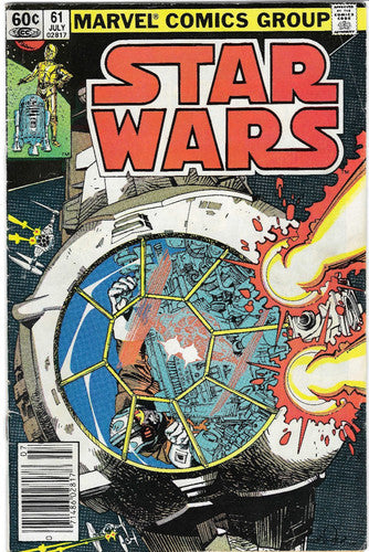 Star Wars #61 : MARVEL : 1982 : Newsstand : F/VF