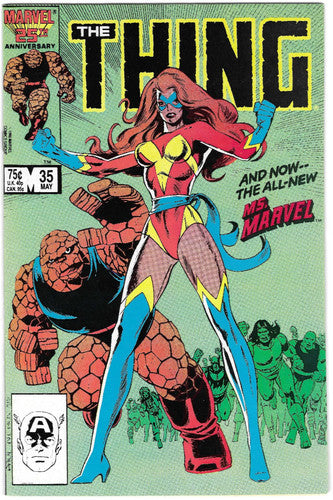 The Thing #35: Marvel: 1986 - 1st App of Ms. Marvel II (Sharon Ventura)