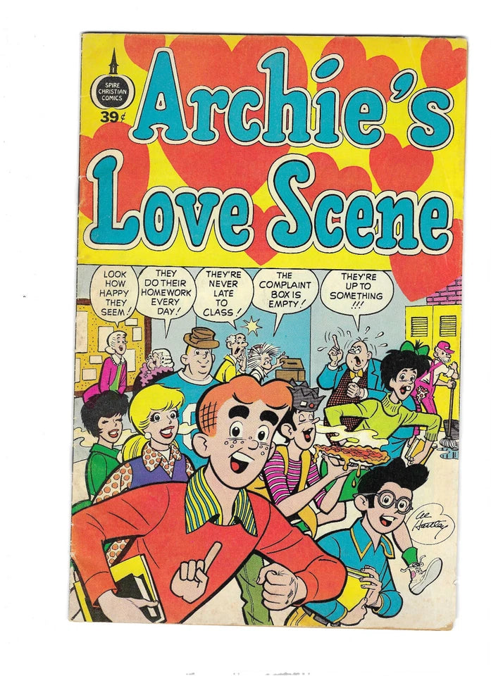 Archie's Love Scene: 1973: Spire Christian Comics: F/VF
