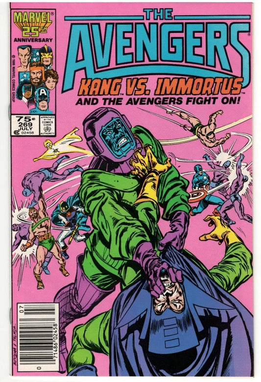 The Avengers #269 (1986) [Key Issue] [Newsstand Edition]