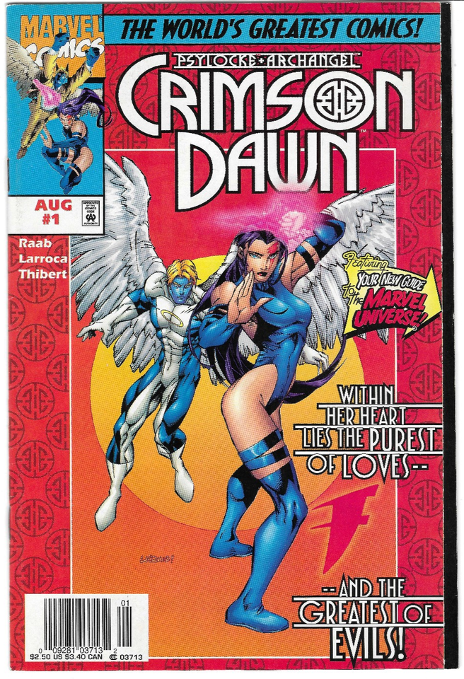 Psylocke & Archangel: Crimson Dawn #1 (1997) [Key Issue]