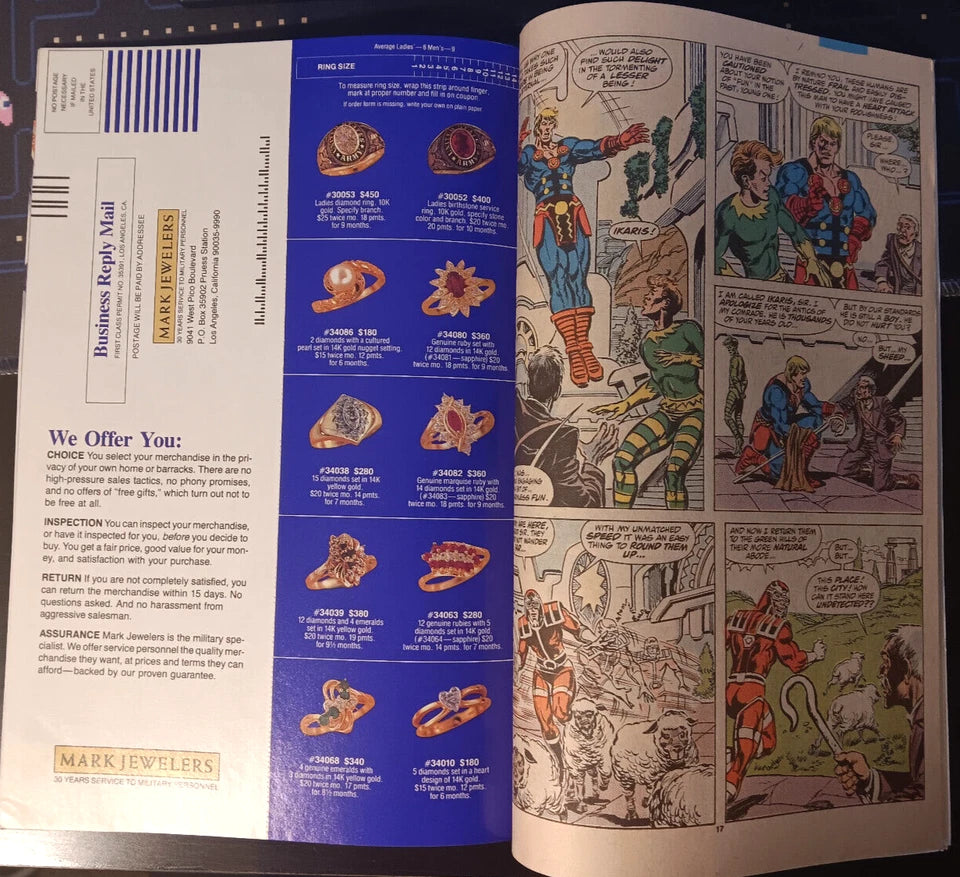 The Avengers #308 (1989) [Mark Jewelers Insert]