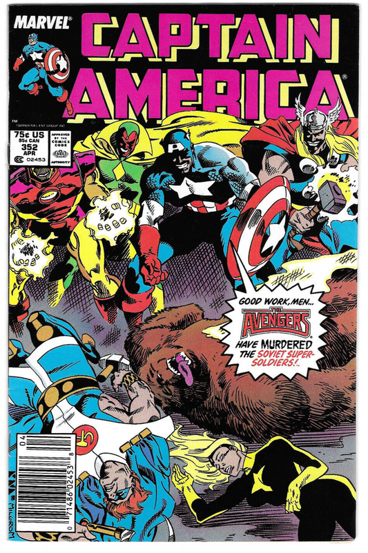 Captain America #352 (1989) [Key Issue]