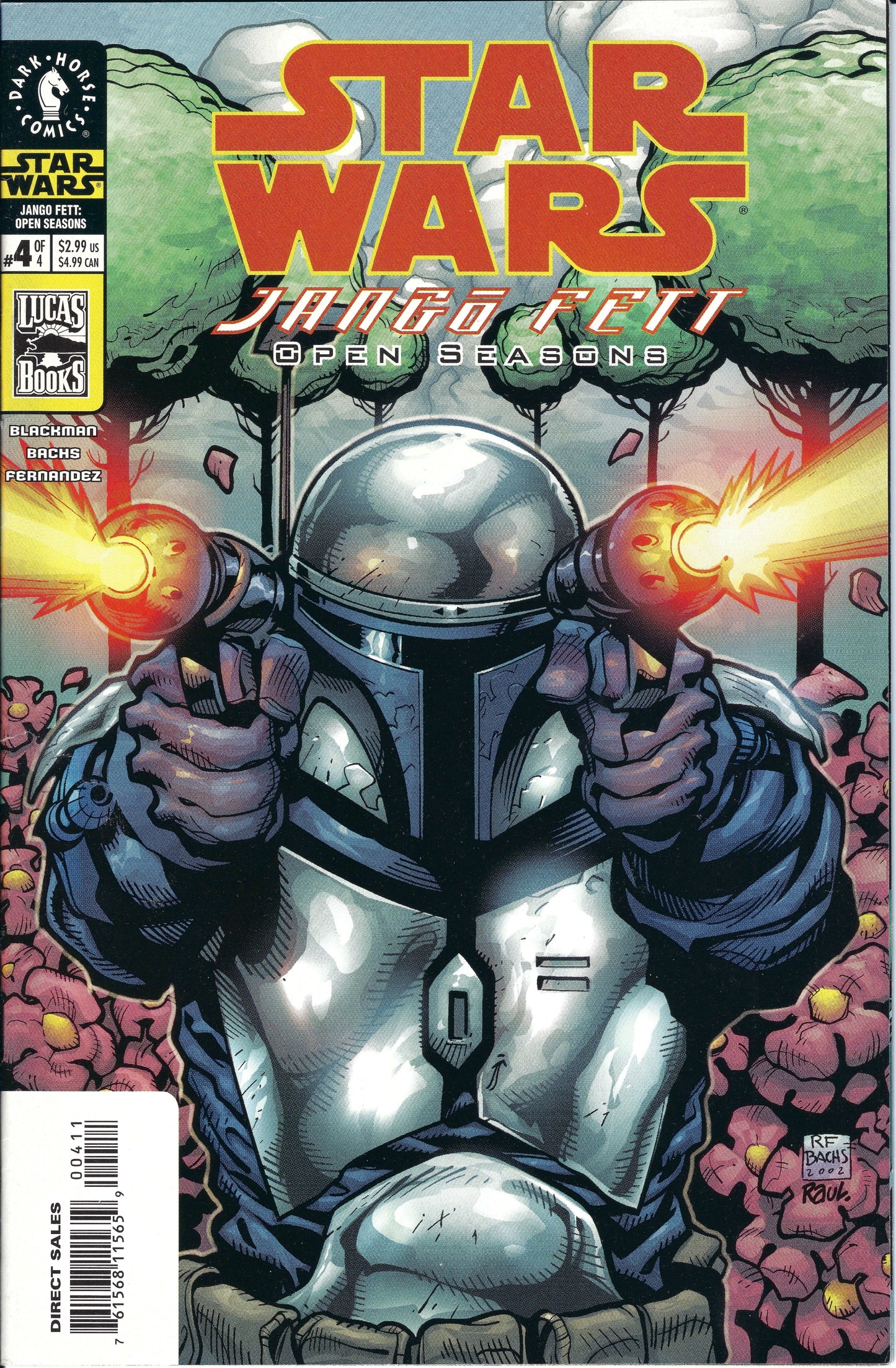 Star Wars: Jango Fett - Open Seasons #4 (2002) [Key Issue]
