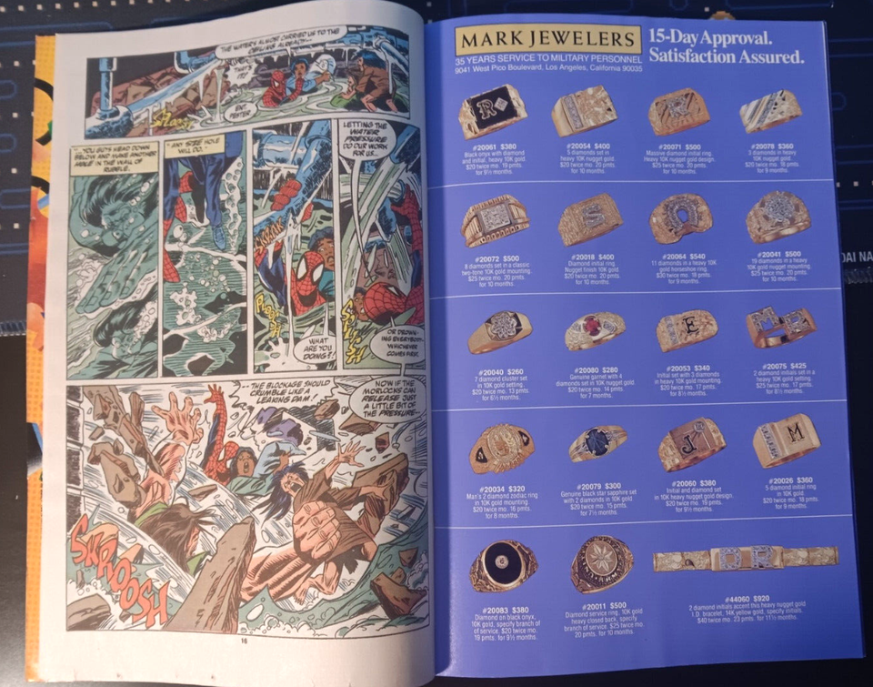 Web of Spider-Man #78 (1991) [Mark Jewelers Insert]