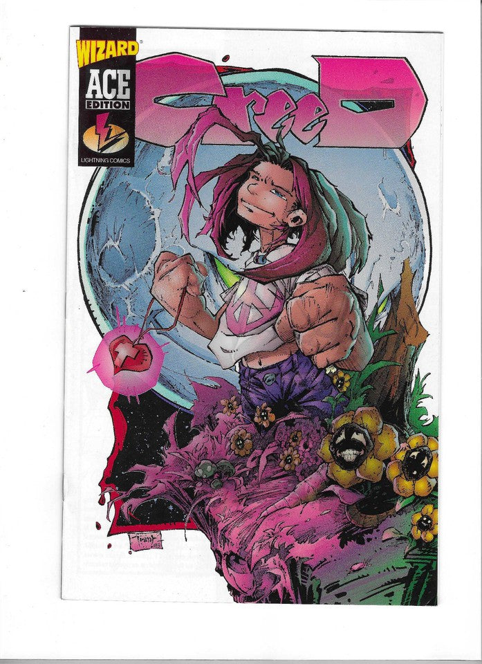 CreeD #1: Lightning Comics: 1995: Wizard ACE Edition