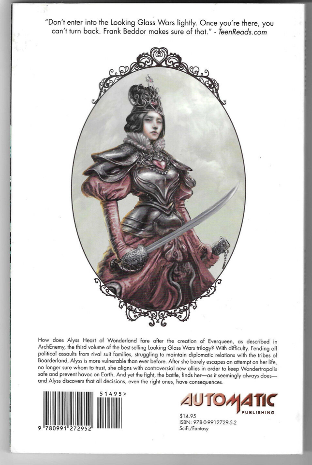 The Looking Glass Wars- Crossfire : Automatic Publishing : 2016 : TPB : F/VF
