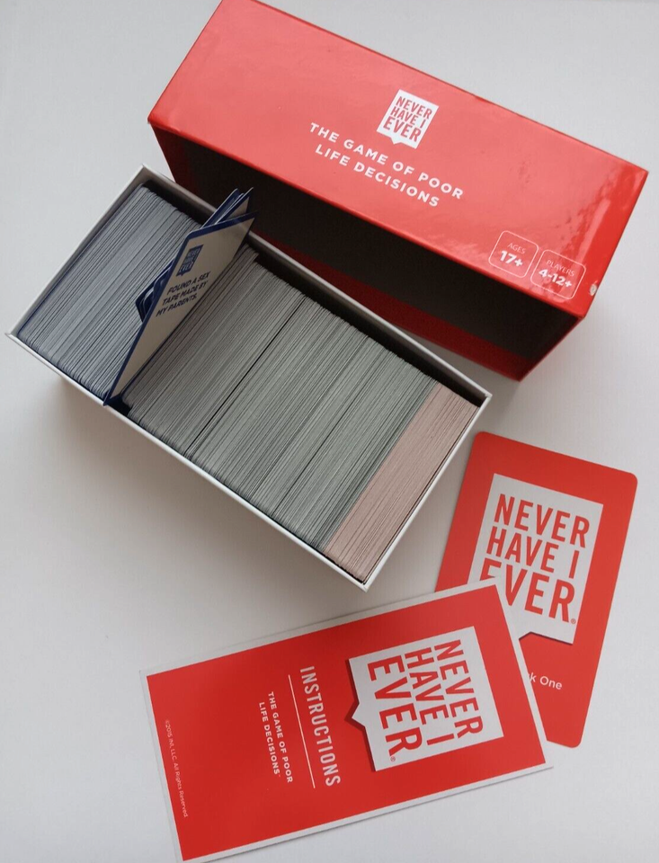 Never Have I Ever : Card Game : Pre-Owned