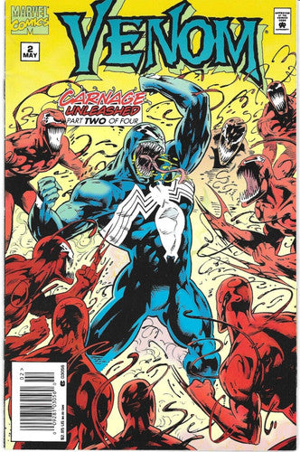 Venom: Carnage Unleashed #2 : MARVEL : 1995 : F/VF 7.5
