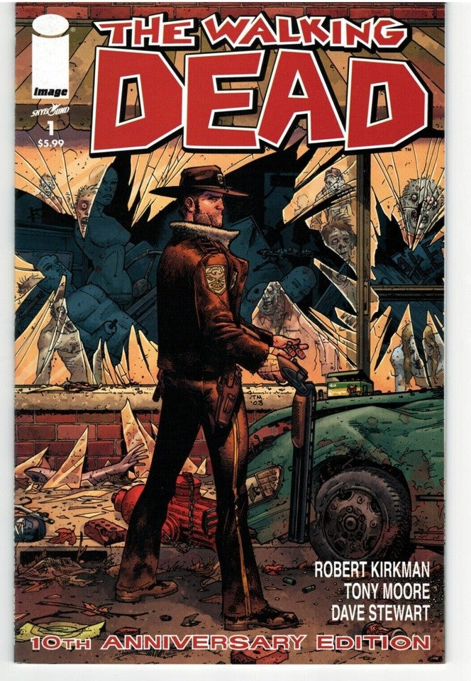 Lot of 6 Walking Dead Comics - Issues #1(10th Aniv. Reprint) , 114 & 119-122