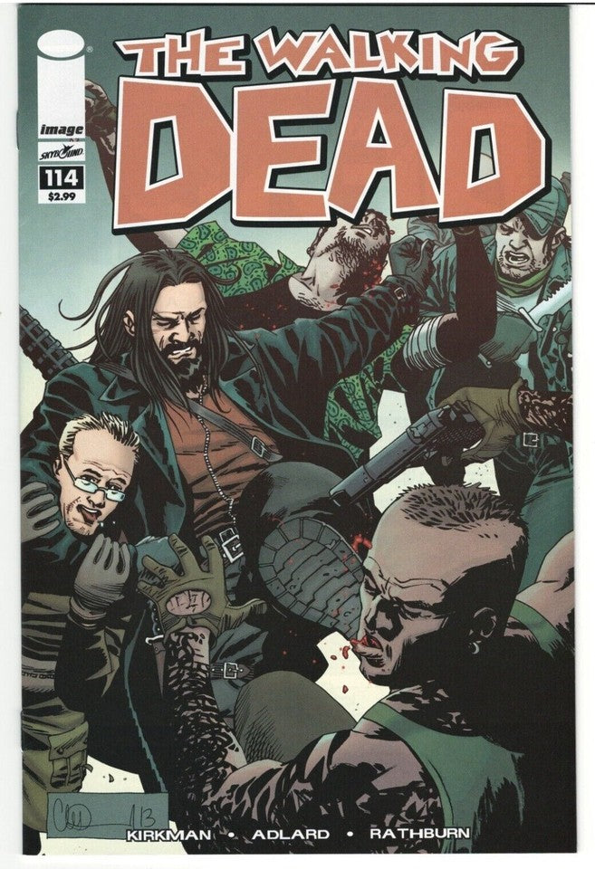 Lot of 6 Walking Dead Comics - Issues #1(10th Aniv. Reprint) , 114 & 119-122