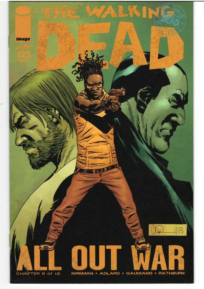 Lot of 6 Walking Dead Comics - Issues #1(10th Aniv. Reprint) , 114 & 119-122
