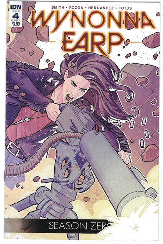 IDW Wynonna Earp #4 Season Zero Comic Chris Evenhuis A Cover 2017