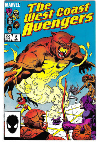 The West Coast Avengers #6 (1986)