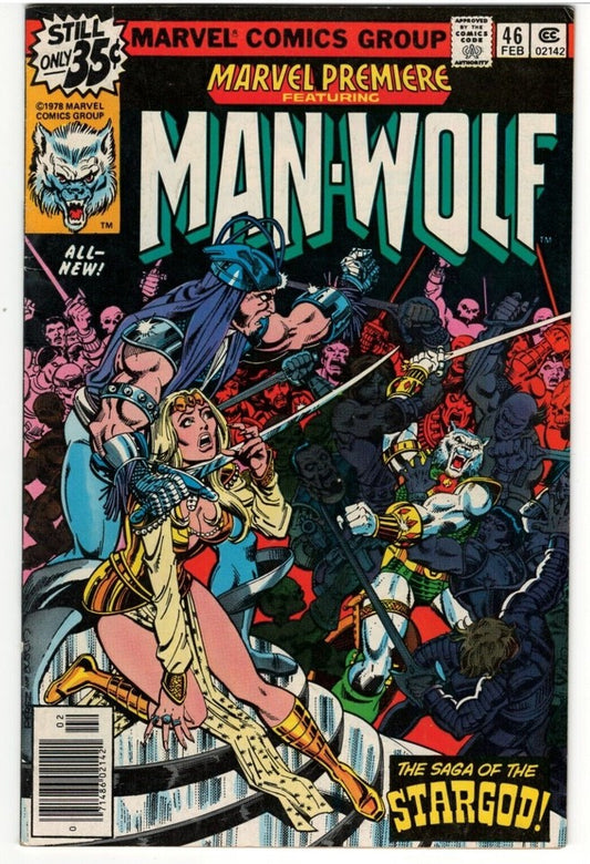 Marvel Premiere Featuring Man-Wolf #46 : 1978 : MARVEL : F/VF