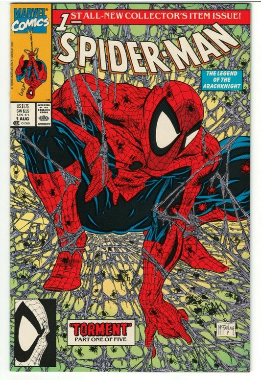 Spider-Man #1 : 2nd Printing : 1991 : MARVEL : NM