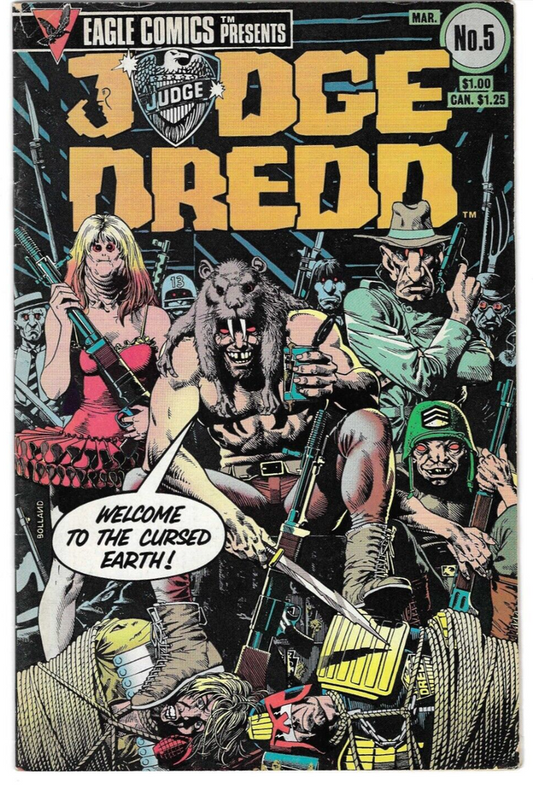 Judge Dredd Vol. 1 #5 : 1984 : Eagle Comics